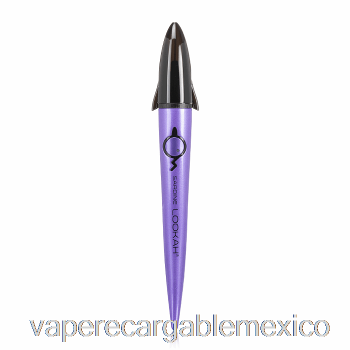 Vape Recargable Lookah Sardina Cuchillo Caliente Herramienta Dabber Eléctrica Púrpura